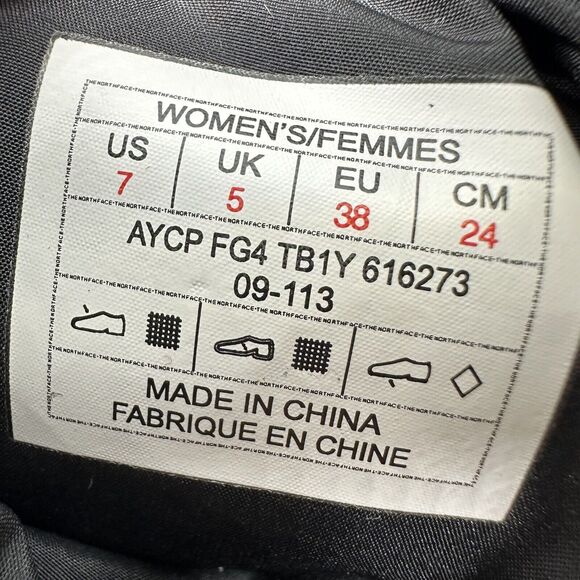 The Northface Nuptse Bootie III 3 Goose Down Insulation Boot Women's US Size 7 - Picture 5 of 5